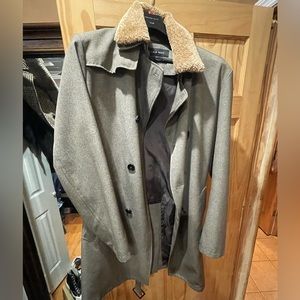 Zara men's trench coat sz XL